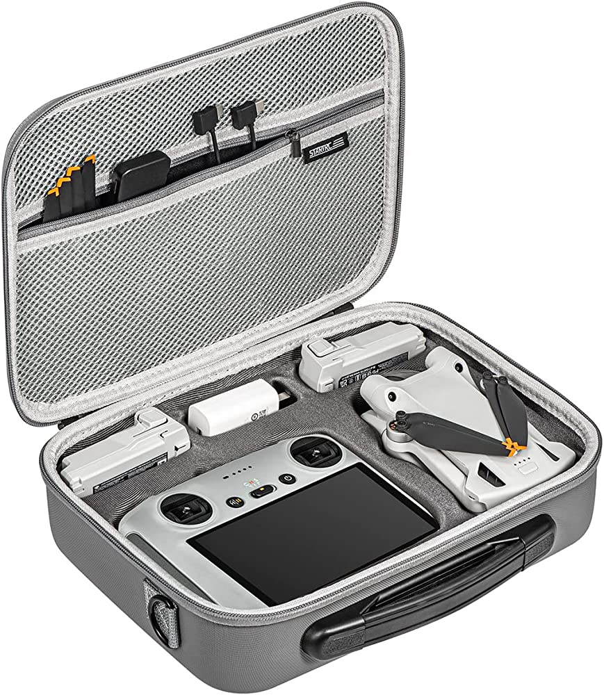 Sac de rangement pour drone DJI Mini 3 Pro - Étui de transport rigide compatible avec drone Mini 3 Pro et accessoires