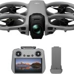 DJI Avata 360 (RC 2), drone avec imagerie 360° 8K de 1 pouce pour FPV et prises de vue aériennes, drone caméra 360° avec protection d’hélices. Comprend RC 2 avec écran intégré pour un contrôle précis. - Meilleurs Drones DJI Avata 360 (RC 2), drone avec imagerie 360° 8K de 1 pouce pour FPV et prises de vue aériennes, drone caméra 360° avec protection d’hélices. Comprend RC 2 avec écran intégré pour un contrôle précis.