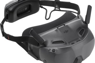 DJI Goggles N3, Goggles FPV avec écran Ultra-Large de 1 080p, expérience de vol immersive, Goggles pour Drone FPV, Diffusion sans Fil, Goggles pour Drone, kit prêt à l’Emploi, Curseur en RA