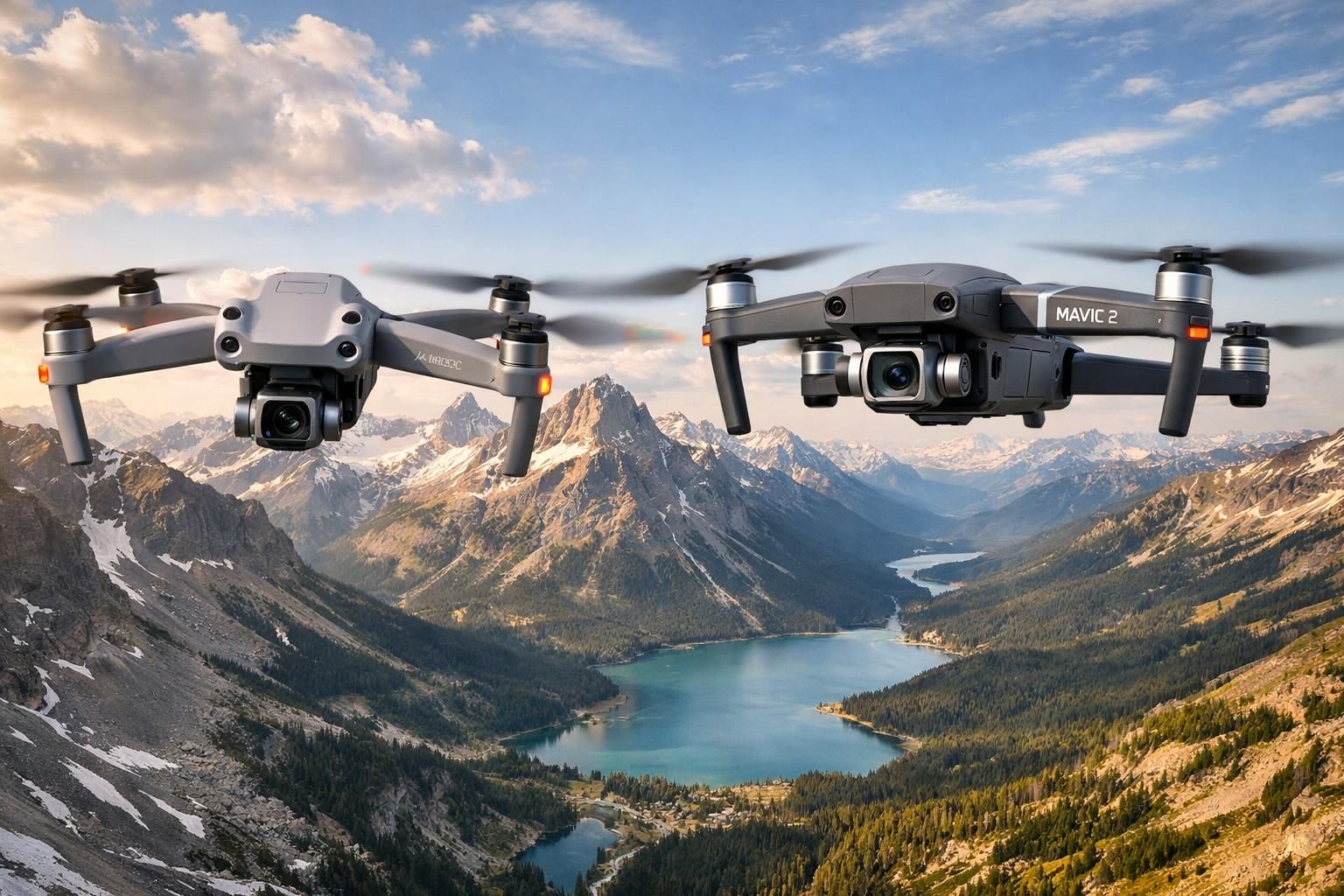 comparez le dji air 2s et le mavic 2 pro pour choisir le drone idéal. découvrez leurs caractéristiques, performances et avantages pour faire un achat éclairé.