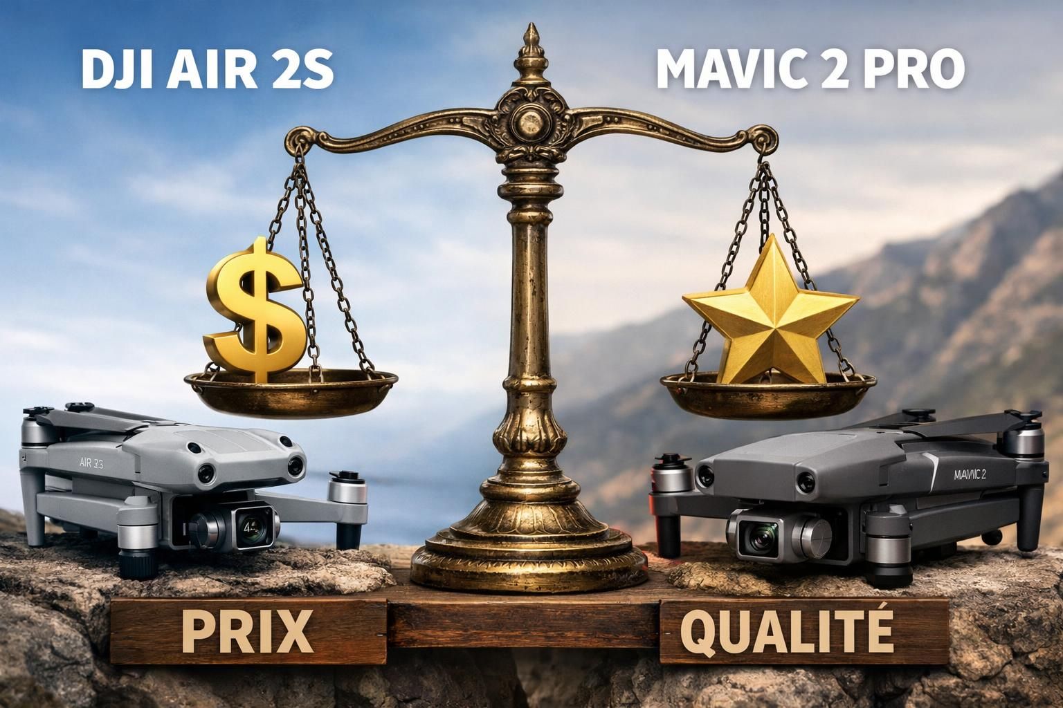 découvrez la comparaison complète entre le dji air 2s et le mavic 2 pro pour choisir le drone qui correspond le mieux à vos besoins en photographie aérienne et performance.