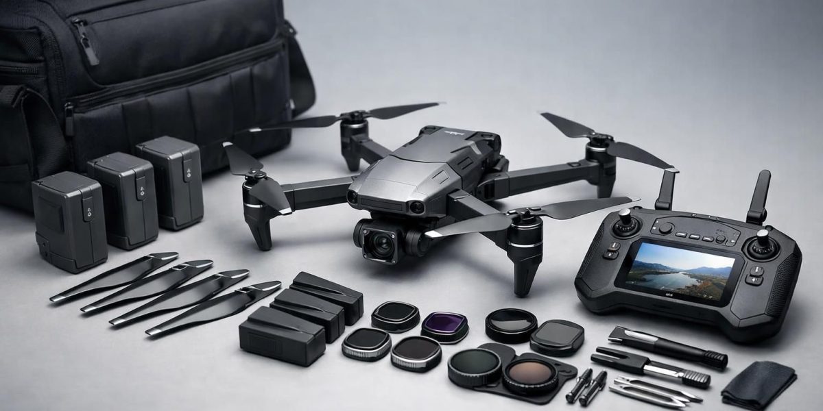 accessoires pour drone : guide complet des indispensables en 2026 - Meilleurs Drones découvrez notre guide complet 2026 des accessoires indispensables pour drone, incluant conseils, choix et nouveautés pour optimiser votre expérience de vol.