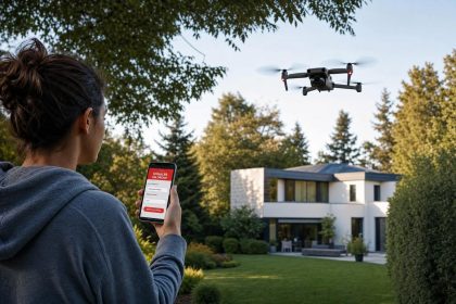 Comment réagir efficacement lorsqu'un drone survole votre propriété - Meilleurs Drones découvrez comment réagir efficacement et en toute légalité lorsqu'un drone survole votre propriété, avec des conseils pratiques pour protéger votre vie privée.