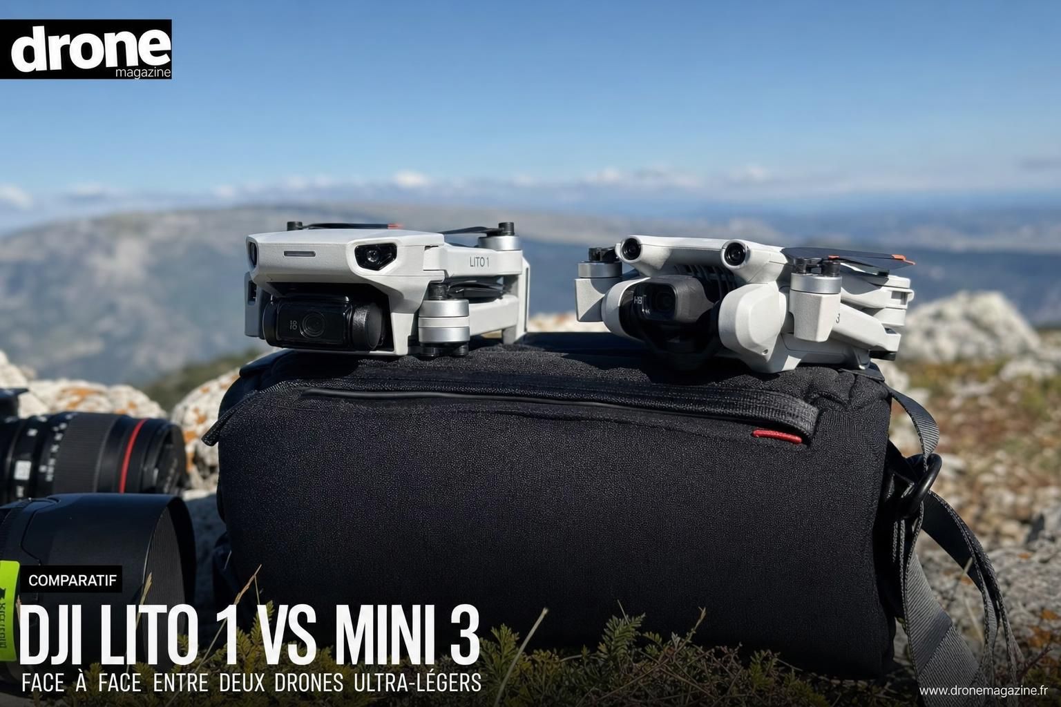 DJI Lito 1 ou Mini 3 : Quel drone correspond le mieux à vos besoins ? - Meilleurs Drones découvrez les différences entre le dji lito 1 et le mini 3 pour choisir le drone idéal adapté à vos besoins, que ce soit pour la photographie, la vidéo ou le loisir.