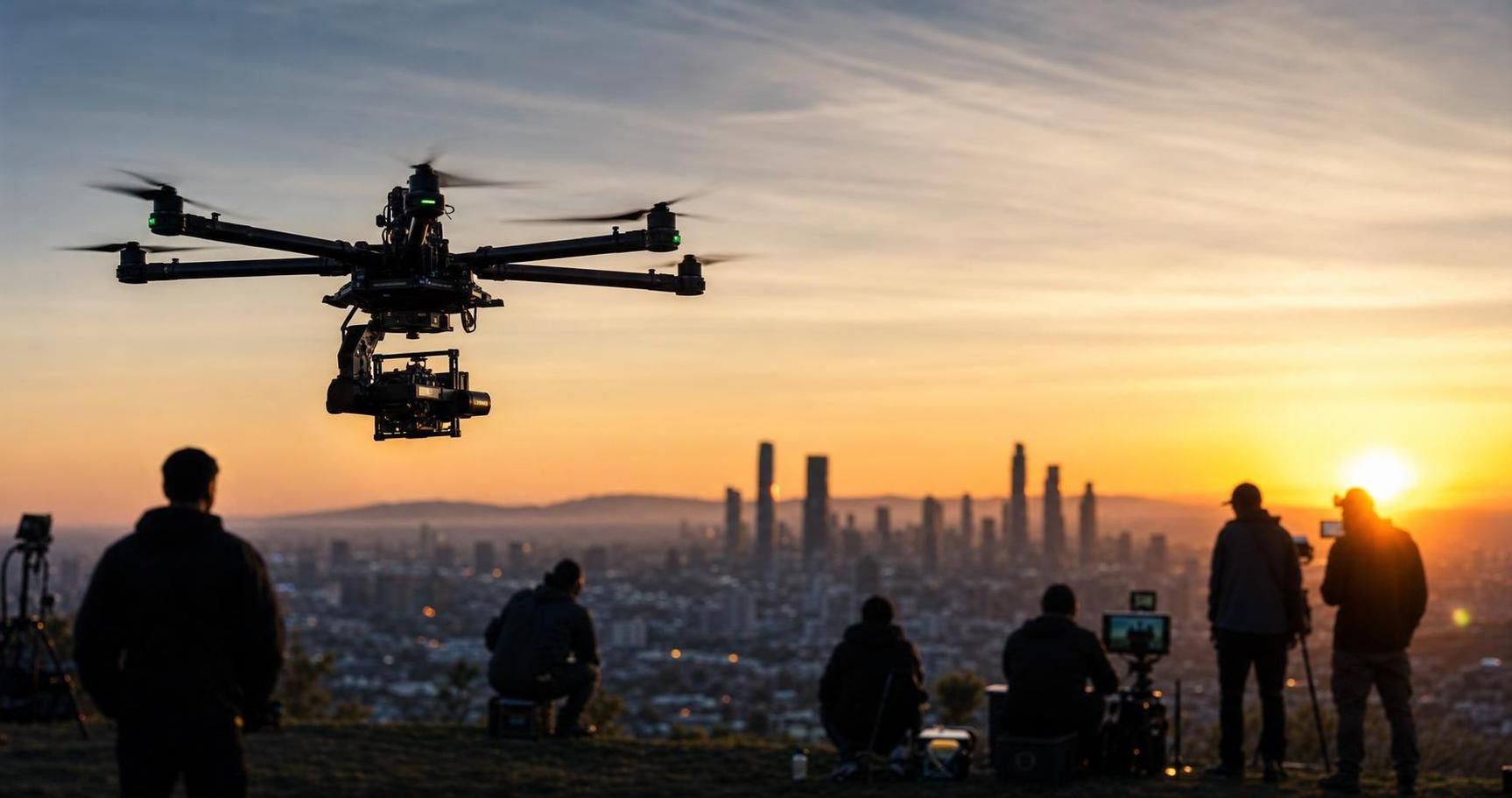 découvrez comment l'utilisation des drones transforme la réalisation cinématographique, offrant des perspectives inédites et une révolution visuelle en plein vol.