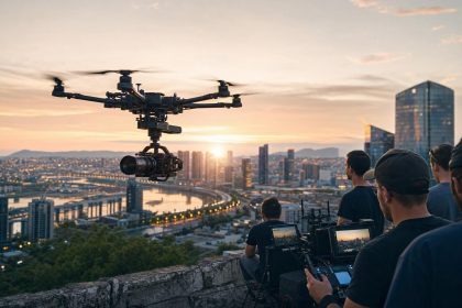 L'utilisation des drones dans la réalisation cinématographique : une révolution en plein vol - Meilleurs Drones découvrez comment l'utilisation des drones révolutionne la réalisation cinématographique en offrant des prises de vue aériennes innovantes et immersives.