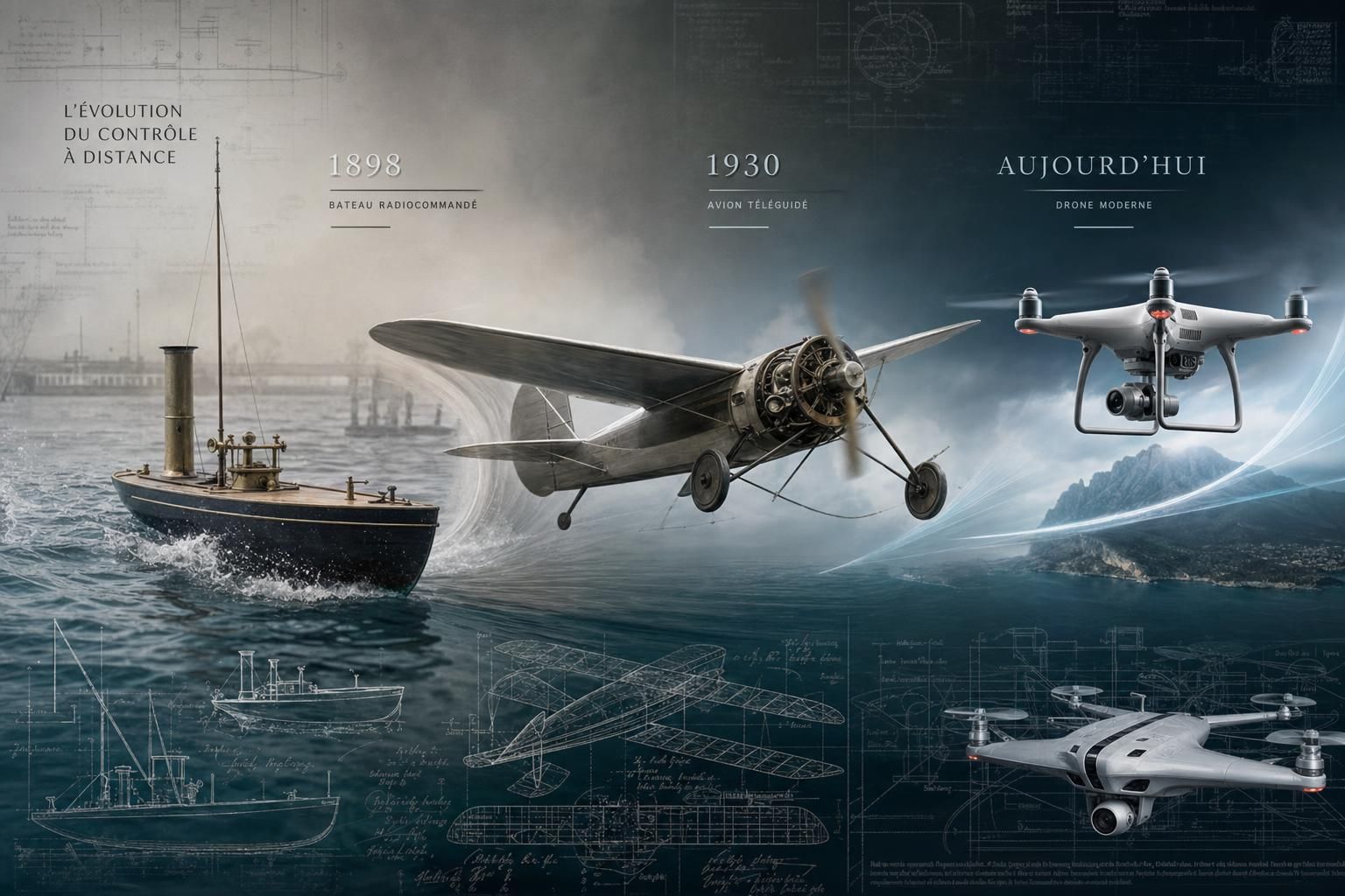 découvrez l’histoire fascinante de la création du drone, une aventure technologique captivante qui révolutionne notre façon de voir le monde.