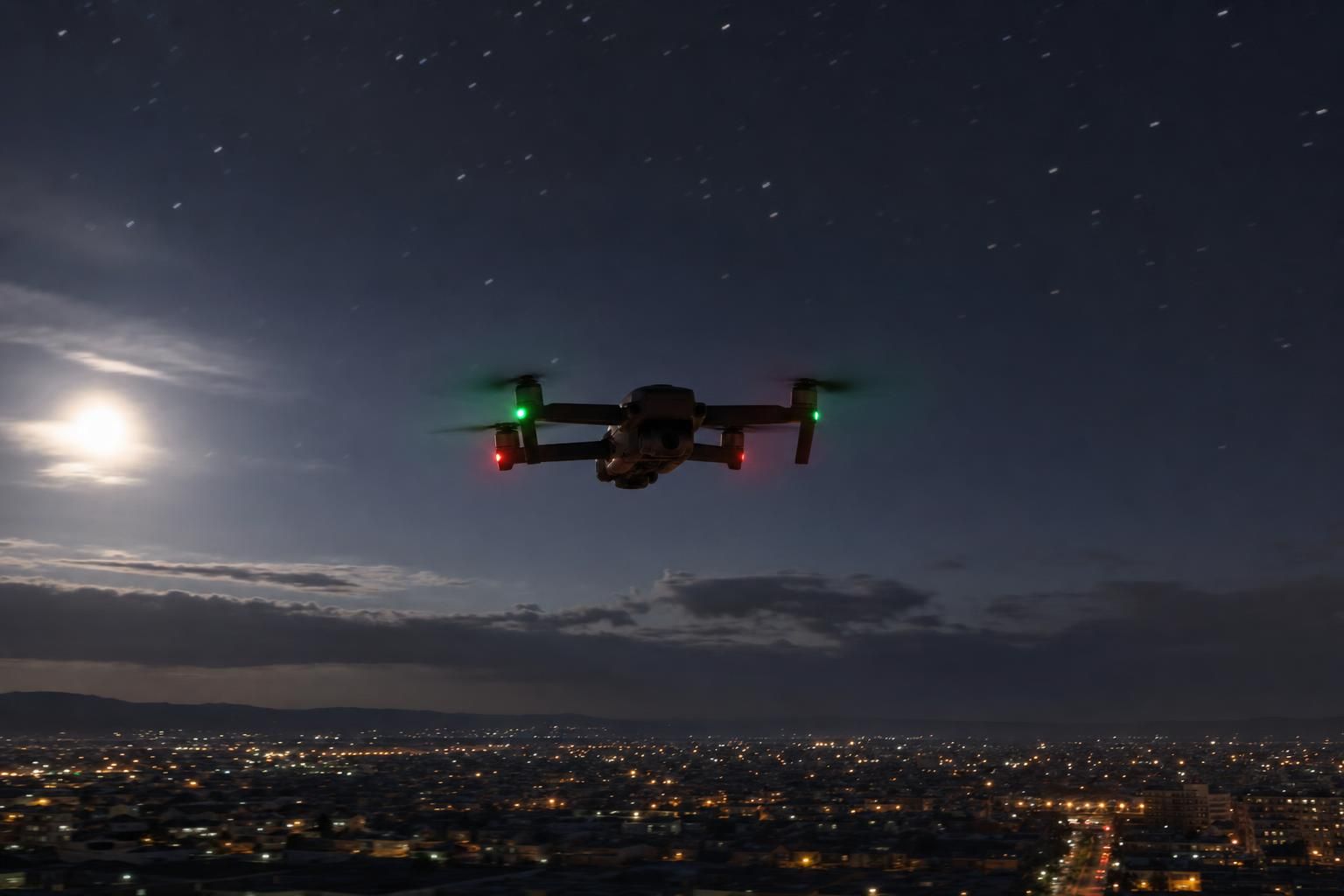 Comment repérer et reconnaître un drone dans le ciel nocturne ? - Meilleurs Drones découvrez comment identifier facilement un drone dans le ciel nocturne grâce à nos conseils pratiques et astuces pour repérer ses caractéristiques distinctives.