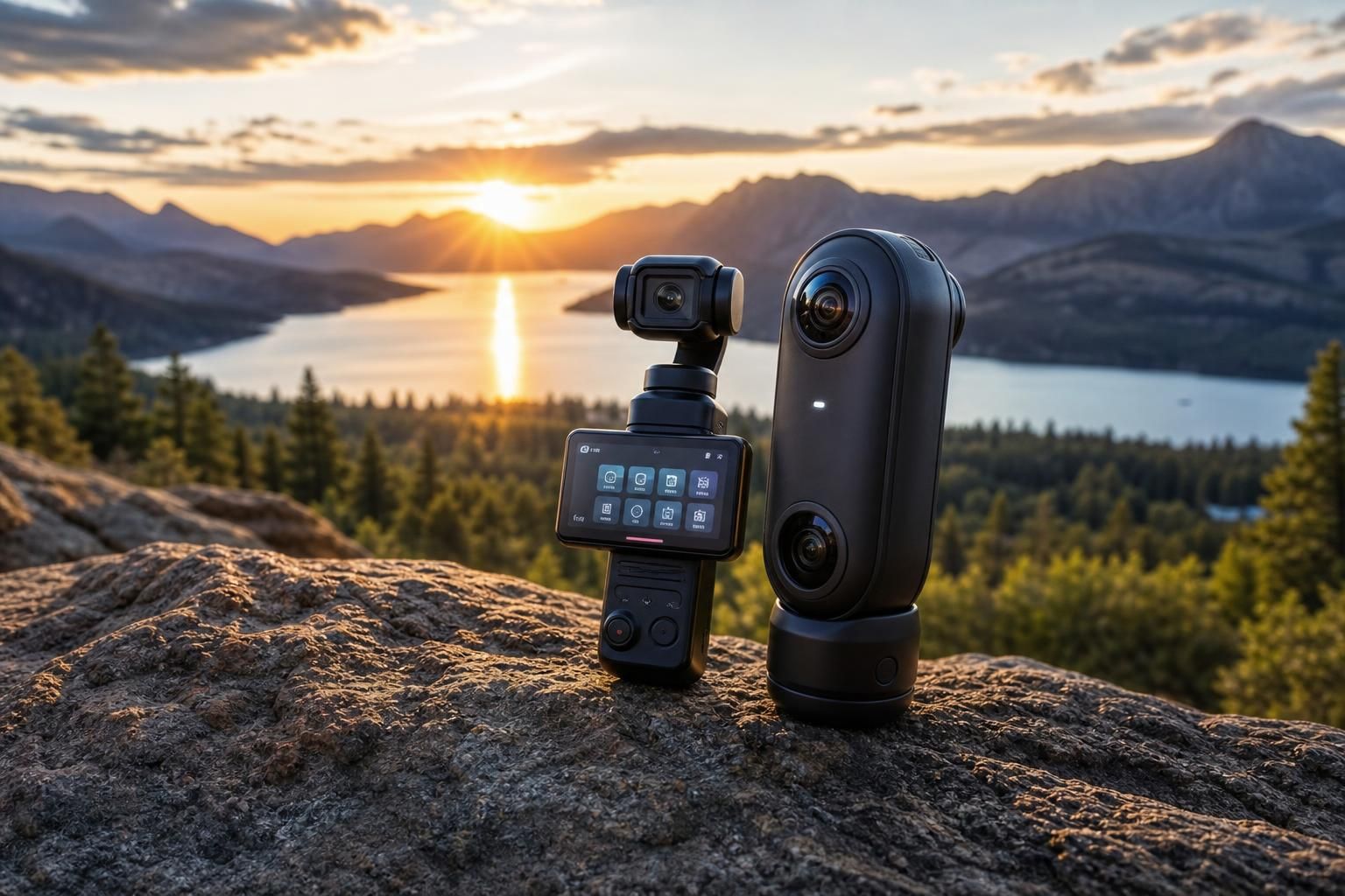 DJI Osmo Pocket 4P ou Insta360 Luna Ultra : Quel choix pour des prises de vue exceptionnelles ? - Meilleurs Drones découvrez lequel choisir entre le dji osmo pocket 4p et l'insta360 luna ultra pour réaliser des prises de vue exceptionnelles. analyse des caractéristiques, performances et conseils pour vos créations vidéo.