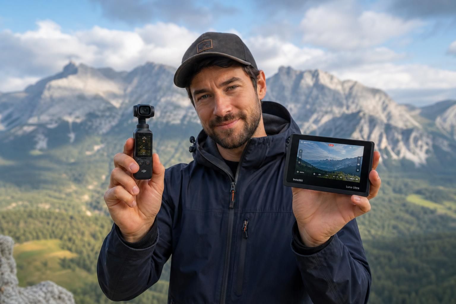 découvrez les différences entre le dji osmo pocket 4p et l'insta360 luna ultra pour choisir la caméra idéale et réaliser des prises de vue exceptionnelles en toute simplicité.