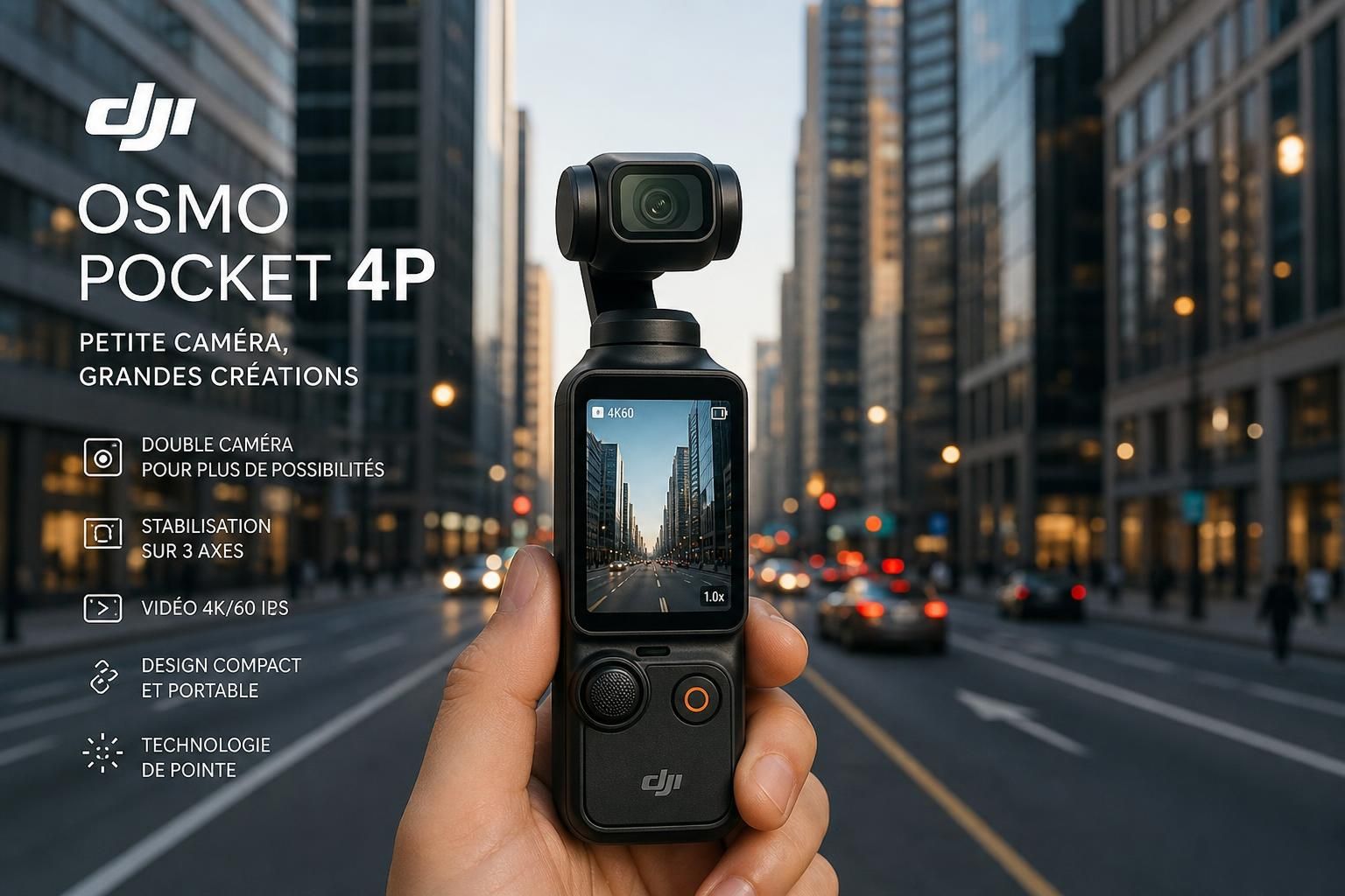 découvrez notre test complet du dji osmo pocket 4p, la révolution de la double caméra qui transforme la prise de vue. performance, design et innovation décryptés en détail.