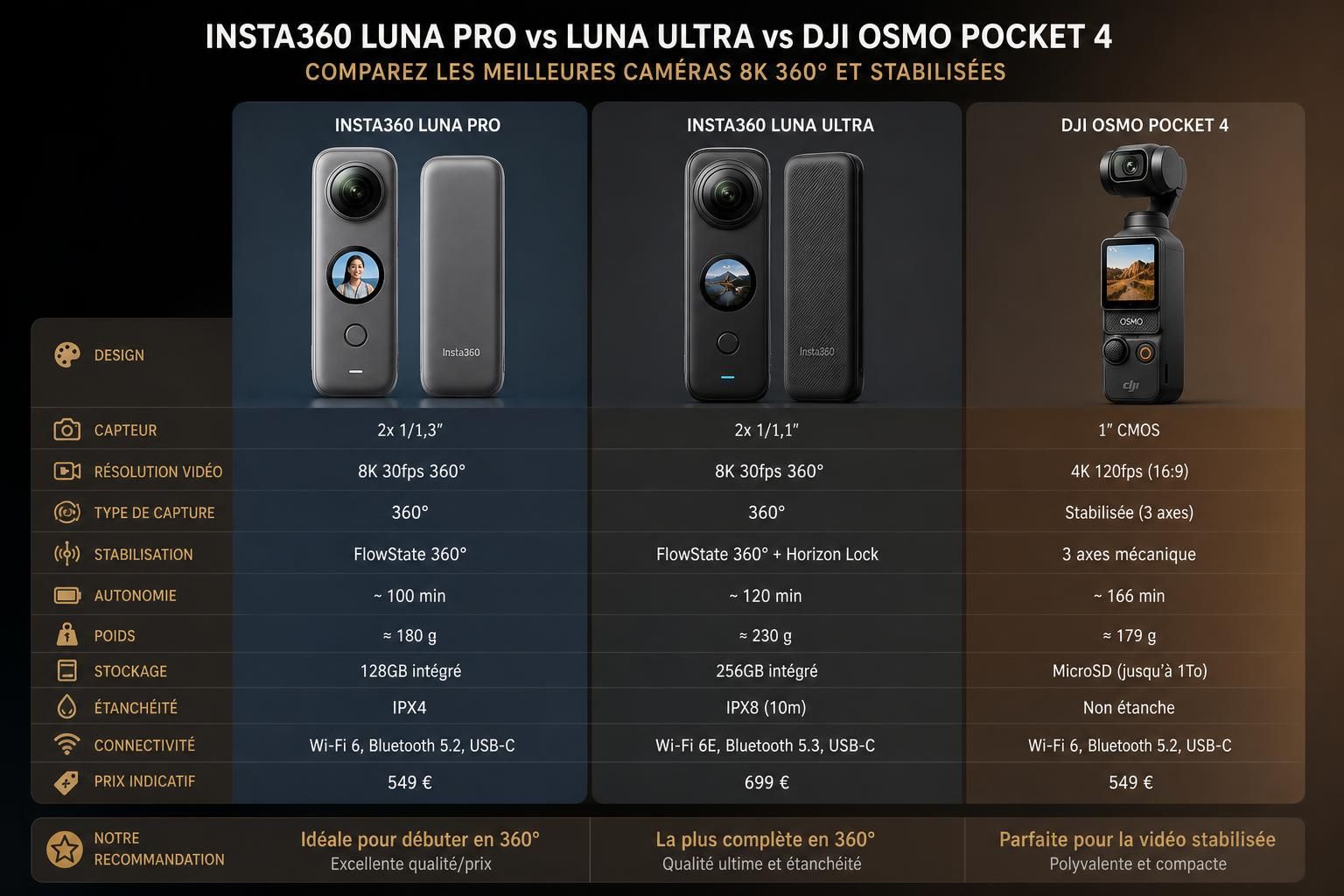 Insta360 Luna Pro : notre test détaillé pour un équilibre parfait à prix plus doux ? - Meilleurs Drones découvrez notre test détaillé de l'insta360 luna pro, l'appareil offrant un équilibre parfait entre performance et prix abordable. analyse complète, avantages et inconvénients pour vous aider à faire le meilleur choix.