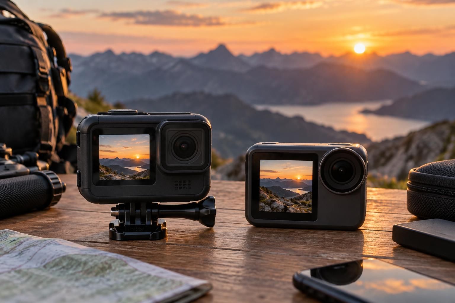 GoPro MISSION 1 PRO ou DJI Osmo Action 6 : quelle caméra d’action choisir ? - Meilleurs Drones gopro mission 1 pro ou dji osmo action 6 : comparez leurs fonctionnalités, leur qualité d’image et leur autonomie pour choisir la caméra d’action adaptée à vos besoins.